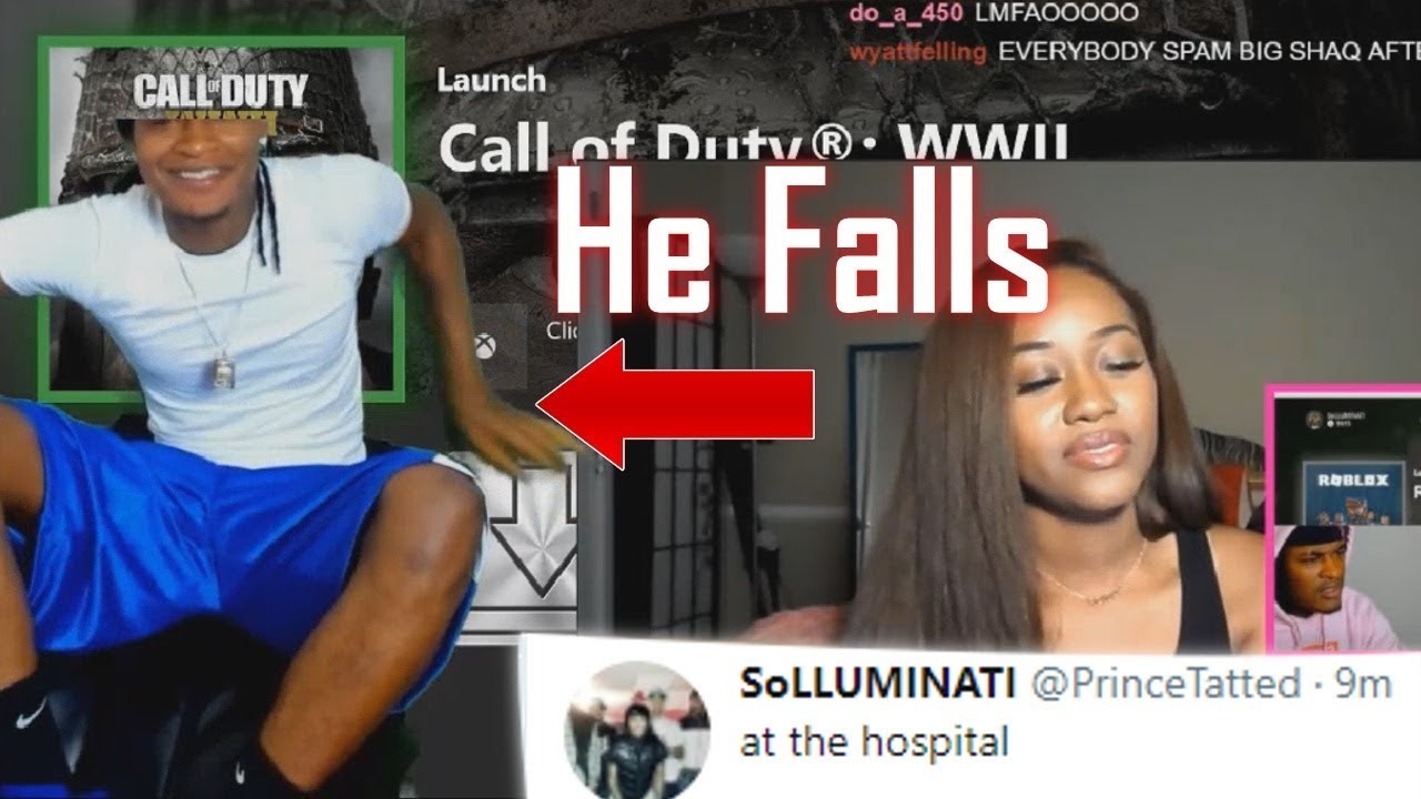 SoLLUMINATI Falls & Breaks his HIP. Says Janell Nicole is NOT a Virgin
