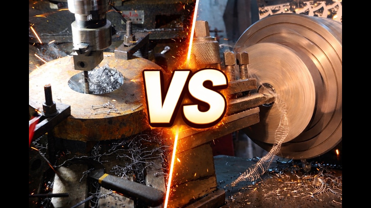 Milling Machine vs Lathe Machine | Which is Better for Boring? 🔥