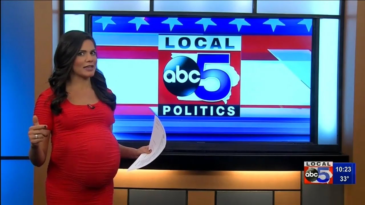 Iowa Local 5 News Sabrina Ahmed Pregnant Compilation