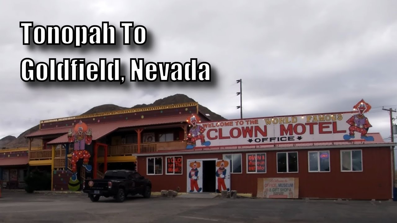 Driving From Tonopah, Nevada to Goldfield, Nevada. 16th September 2024.