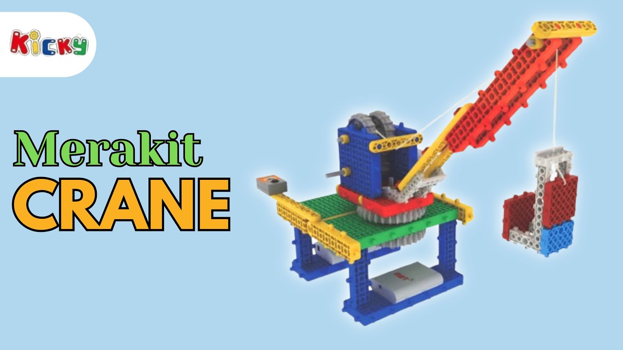🏗️ Merakit Robot Crane – Kit Kicky!