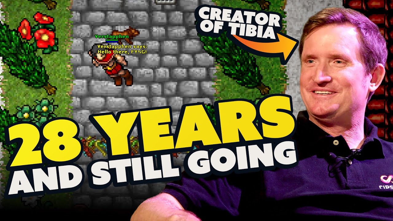 Создатель Tibia рассказал, почему игра НИКОГДА НЕ УМИРАЛА