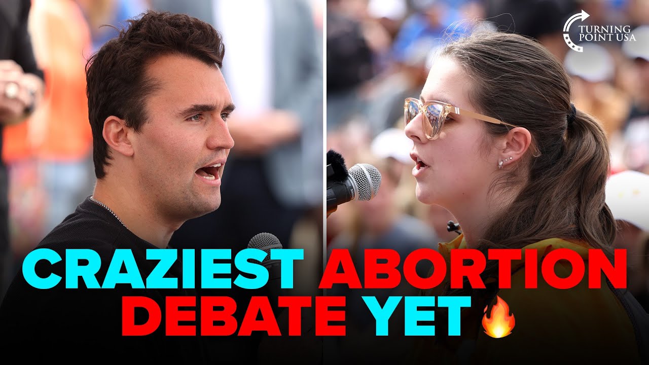 Charlie Kirk DESTROYS Pro-Abortion Arguments in EPIC Debate 👀