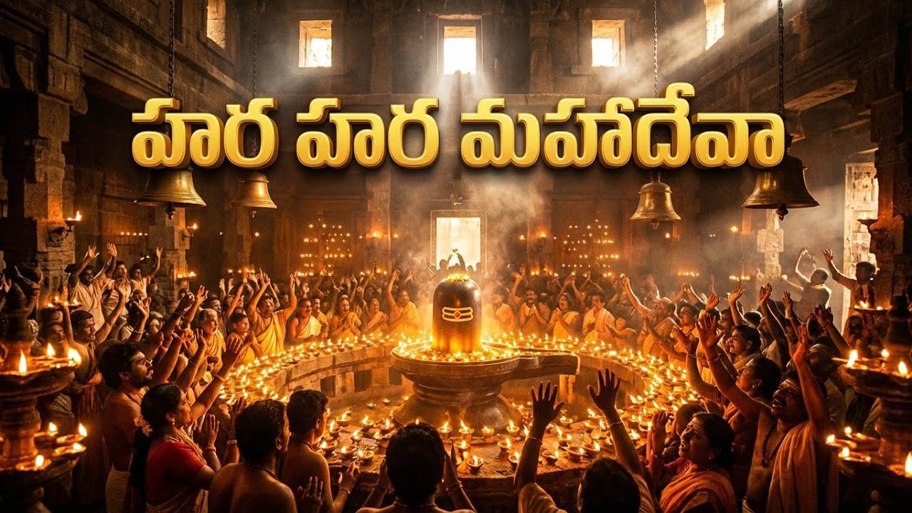 హర హర మహాదేవా 🔥  Rudra Shiva Chant  Damaru & Tandava Energy