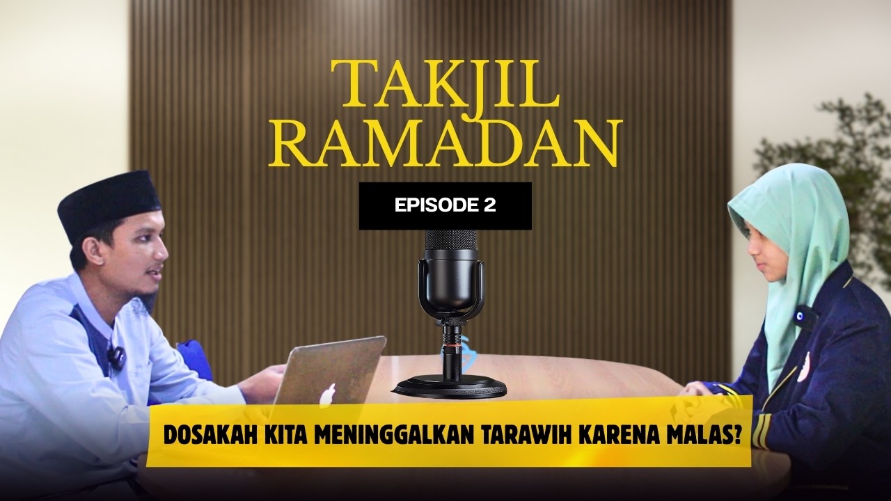 DOSAKAH KITA MENINGGALKAN TARAWIH KARENA MALAS?