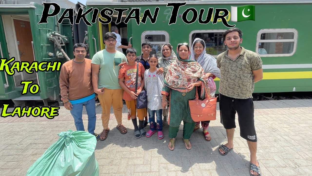 Pakistan Tour With Family Day-1🇵🇰🥰 Karachi To Lahore