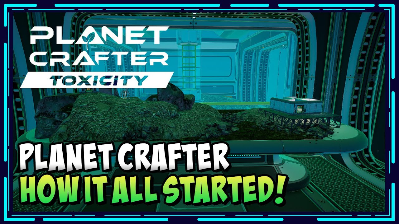 История происхождения Planet Crafter объяснена в DLC: Toxicity! | Геймплей Planet Crafter