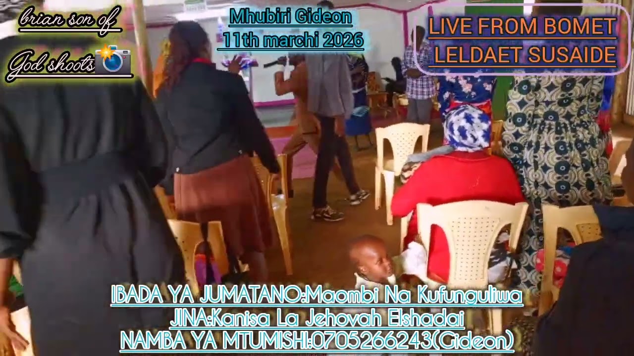  pastor gideon preaching 11th march 2026 Wednesday service jehovah elshadai church