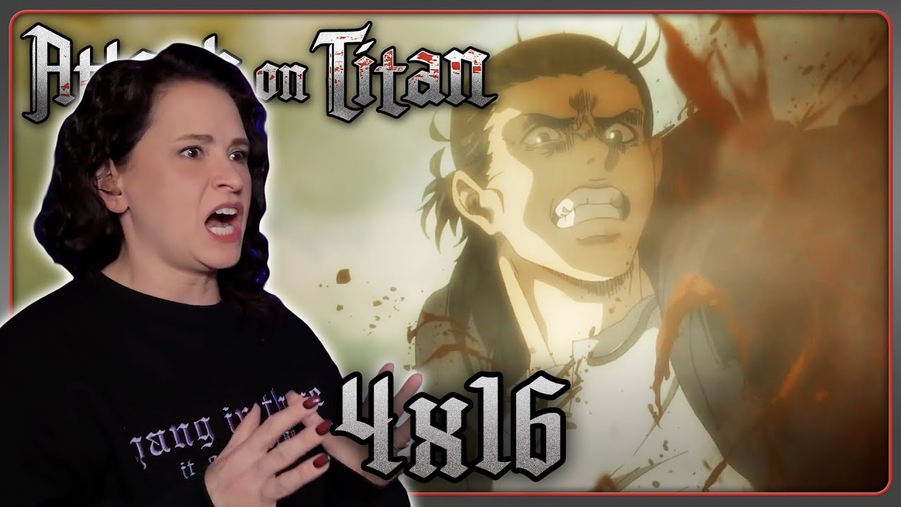 Attack on Titan 4x16 Reaction | Above and Below | E75 | DUB