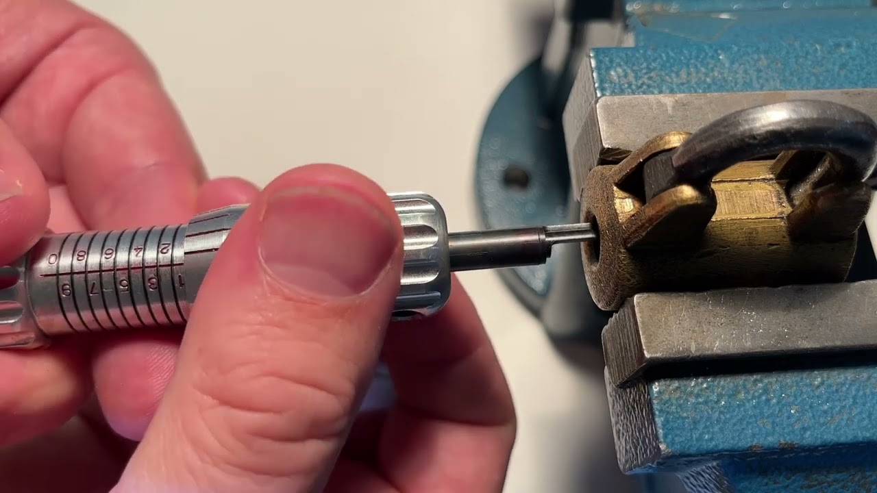 locksport: Abloy Classic failed to make a reference video of failing picking