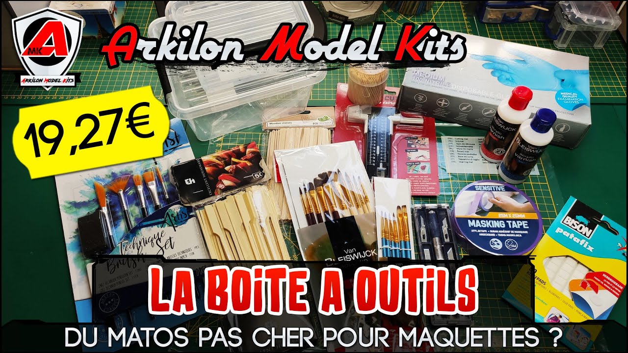 La boîte à outils : Du matos pas cher pour maquettes ?