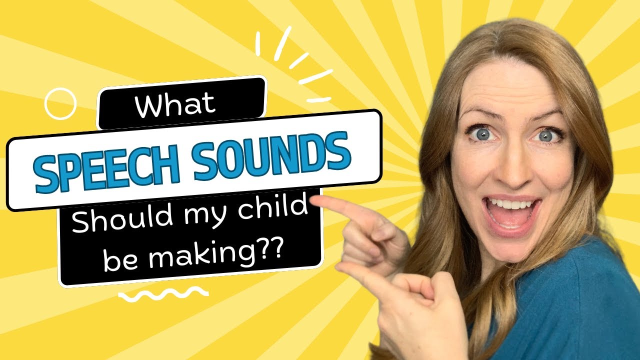 Speech Sound Development Chart~ the sounds a child should be producing and at what age.