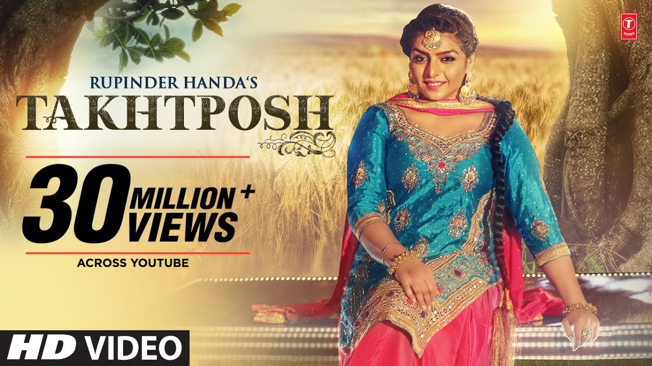 Rupinder Handa: TAKHTPOSH (Full Video Song) | Desi Crew | New Punjabi Songs 2016