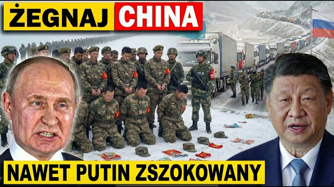 Niezbędne Ogniwo Chin dla Rosji ZNIKNĘŁO! Xi Nagłe ODCIĄŁ Dostawy Wojskowe