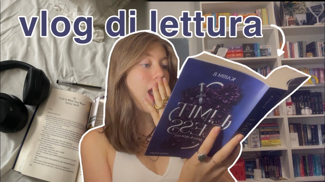 vlog di lettura limitless senza morale di karim b⭐️🪻 spoiler free