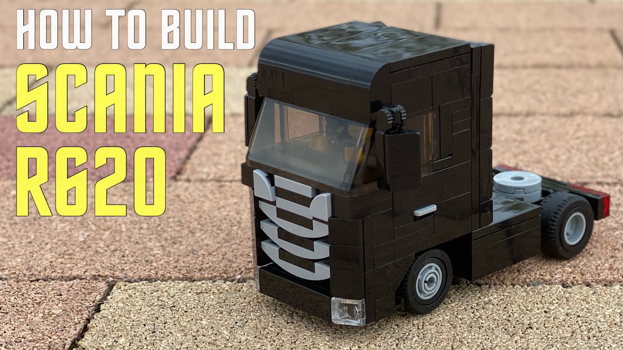[MOC] How to build LEGO Scania R620 Minifig scale