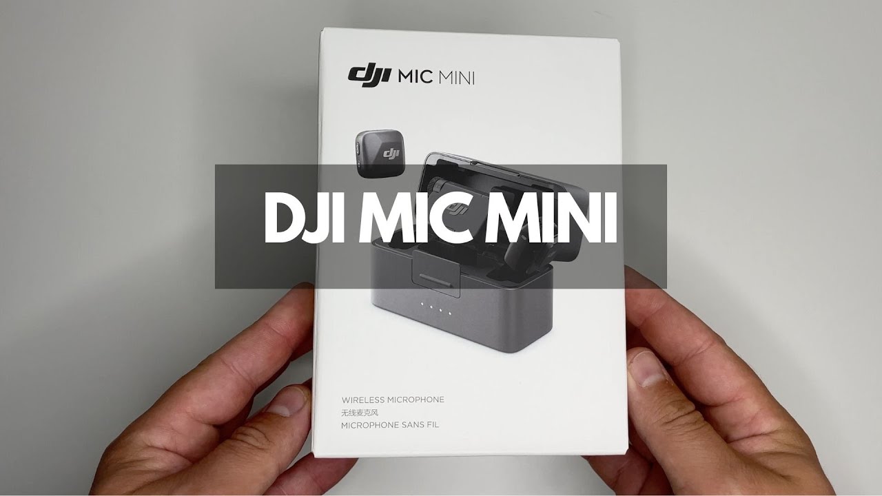 Is This the Best Compact Microphone Ever? Unboxing DJI Mic Mini
