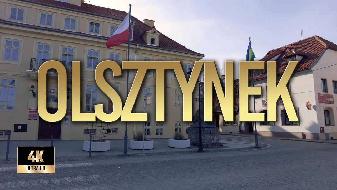 Olsztynek | 2022 | Spacer po Olsztynku | Binaural Audio 🎧 [4k]