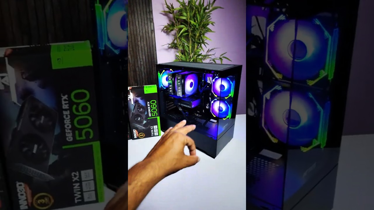 Ultimate ₹90,000 Full Gaming PC Build 2025 | Ryzen 5 7600X + RTX 5060 Beast Setup! 🔥