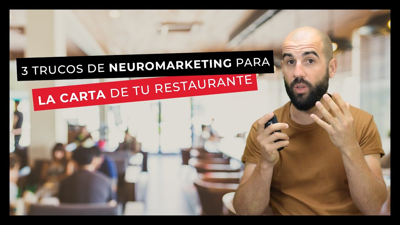 3 TRUCOS DE NEUROMARKETING 😉 PARA APLICAR YA MISMO EN LA CARTA 📑 DE TU RESTAURANTE