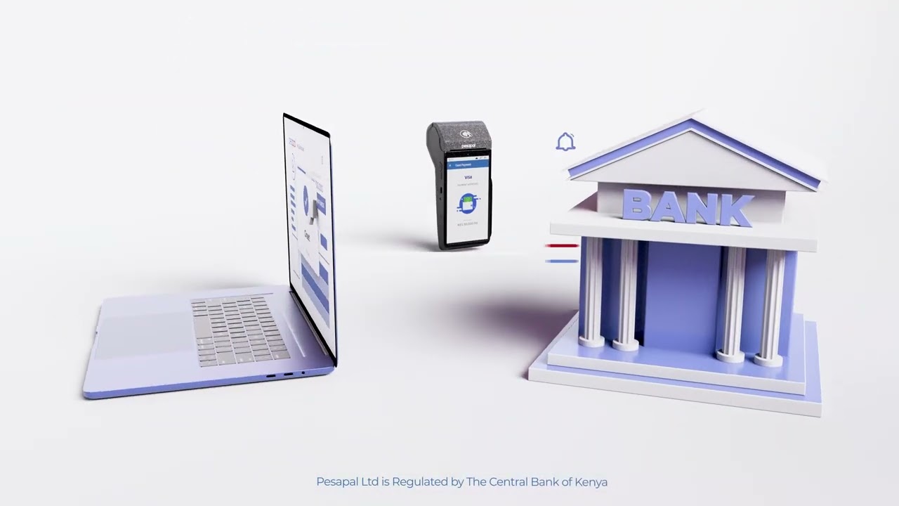 Fast Settlement to Any Bank - Pesapal Sabi Smart POS Machine
