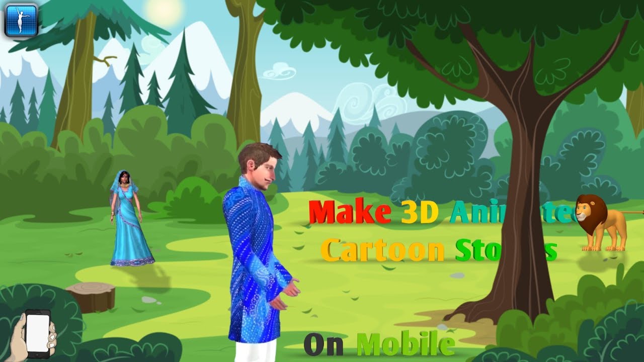 How to Make Animated Cartoon Stories Using Mobile