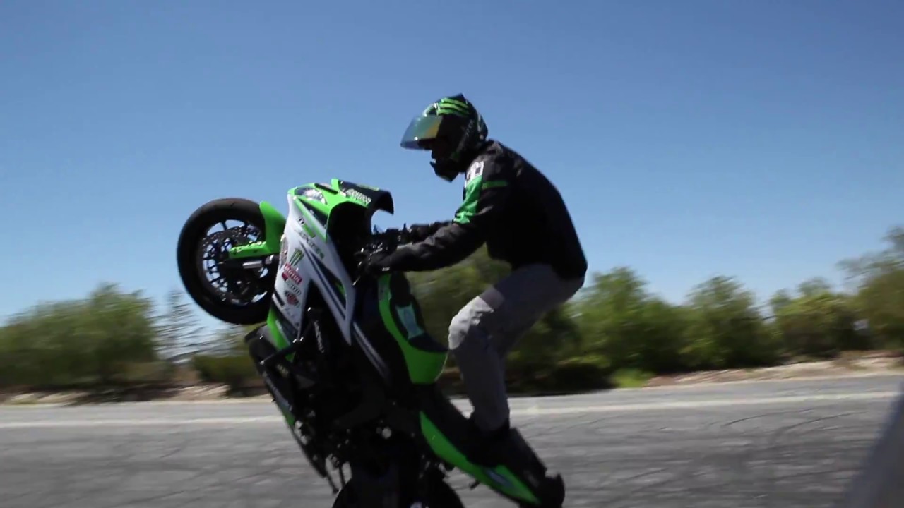 Jason Britton Stunt Practice