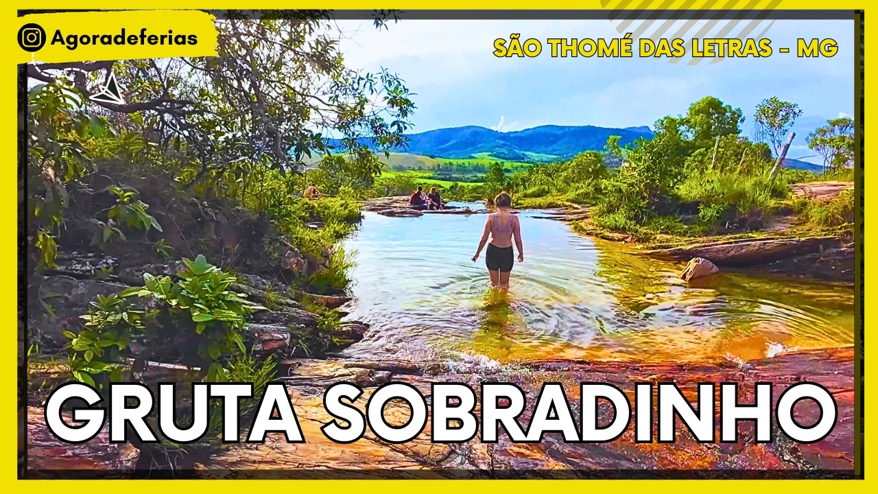🌿💦 Day Use na GRUTA SOBRADINHO – SÃO THOMÉ DAS LETRAS (MG) | Cachoeira, Gruta e Natureza!