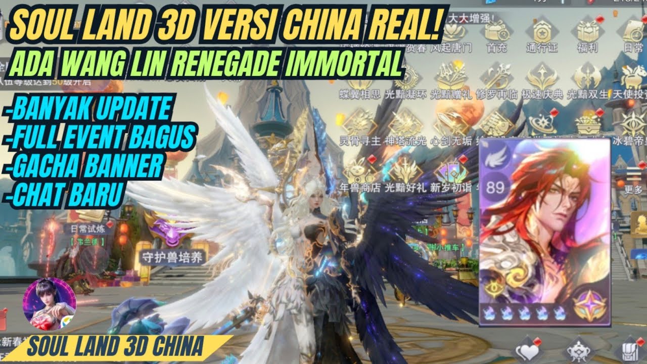 Soul Land 3D Versi China Real! Ada WangLin Dan Banyak Update & Event Keren! - Soul Land 3D