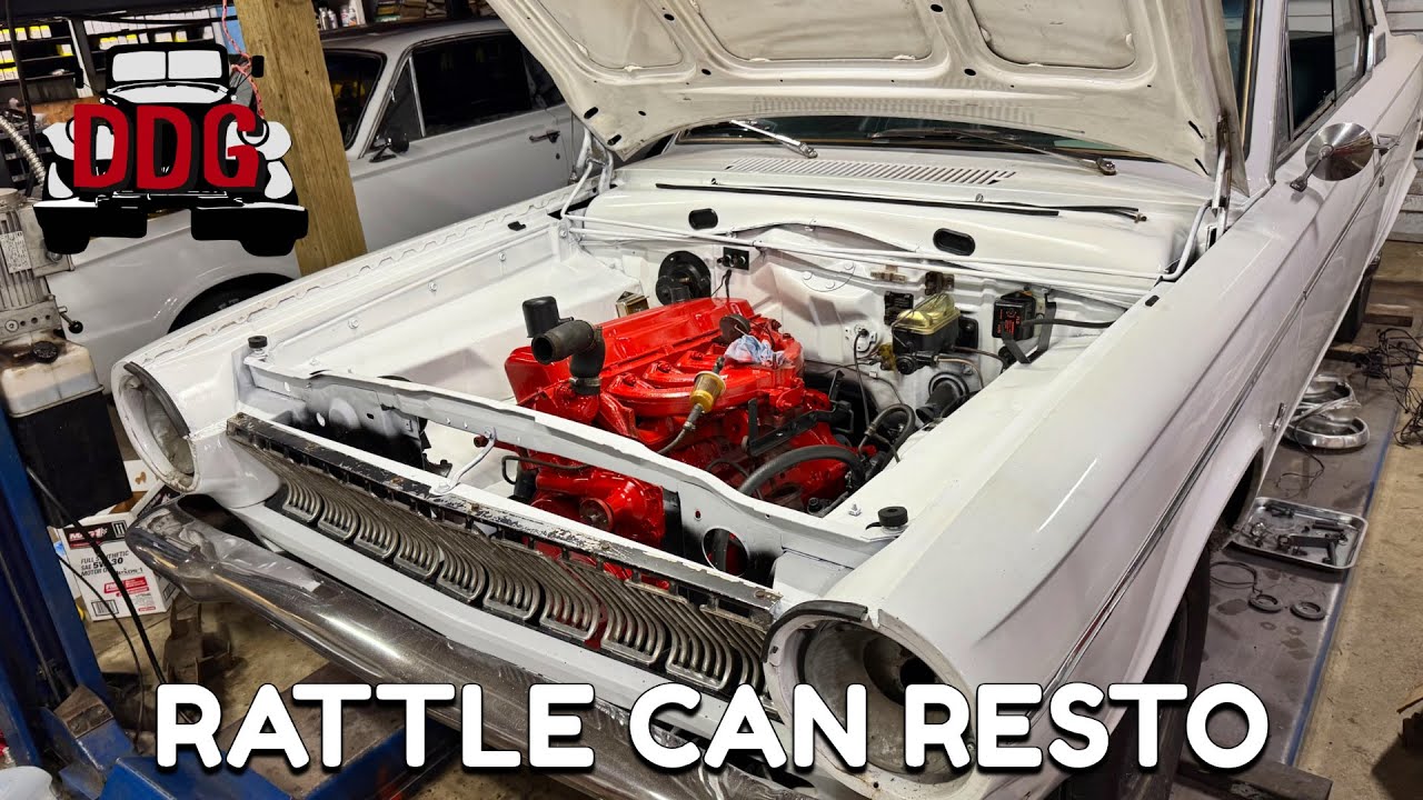 Make It Neat (For Cheap) - 1963 Dodge Dart Engine Bay Restoration, Hot Slant Six Install, And More
