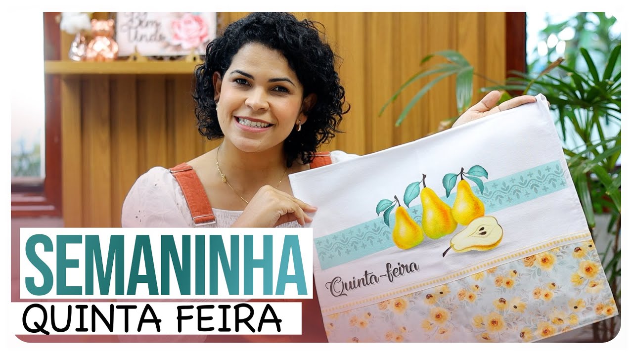 Vamos pintar uma quinta feira com Stêncil.