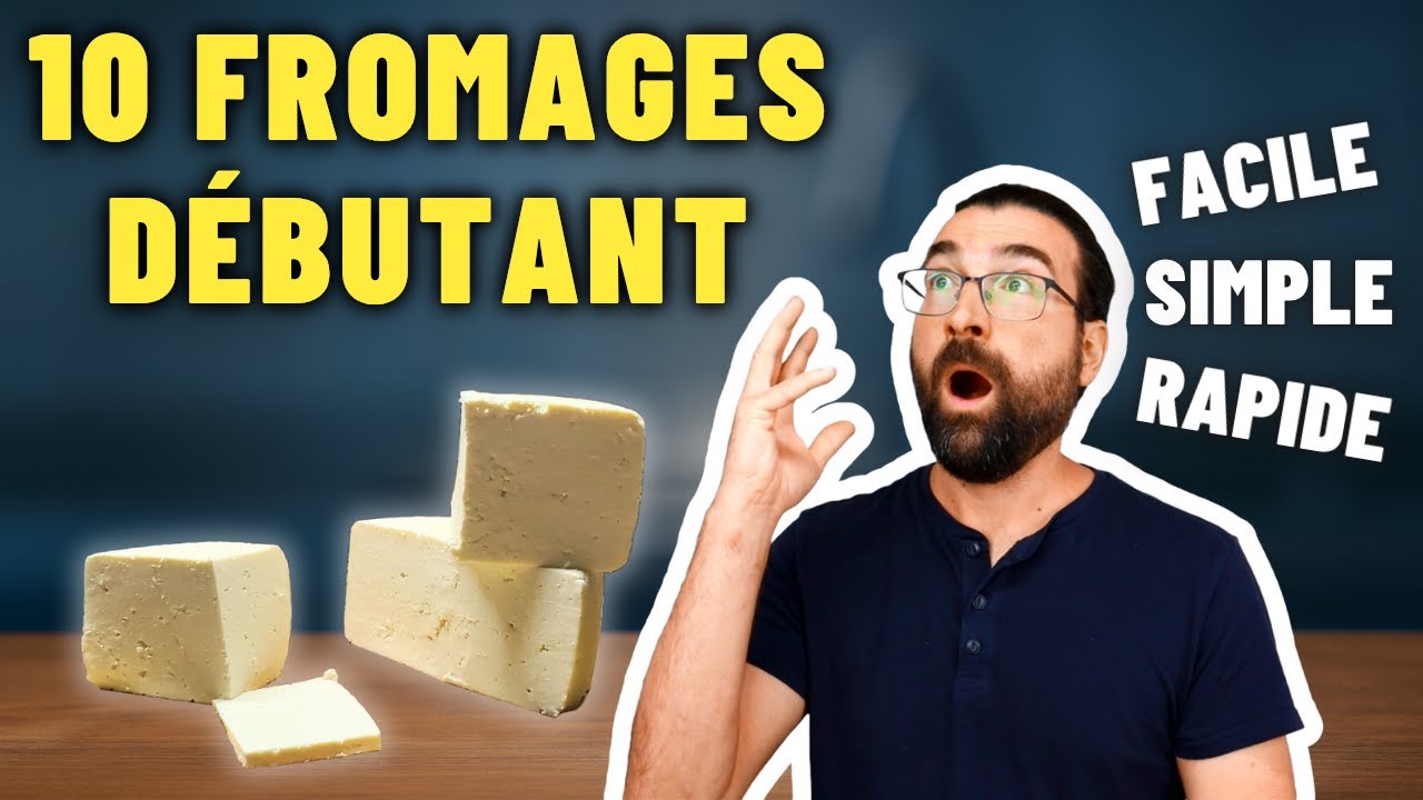 D&eacute;buter en Fromage Maison : 10 Recettes faciles que m&ecirc;me un enfant peut r&eacute;ussir !