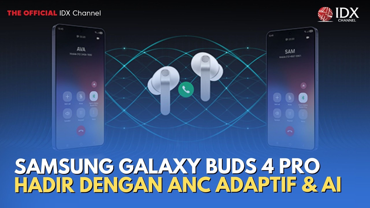 Samsung Galaxy Buds 4 Pro Hadir dengan ANC Adaptif & AI | TECH BIZZ