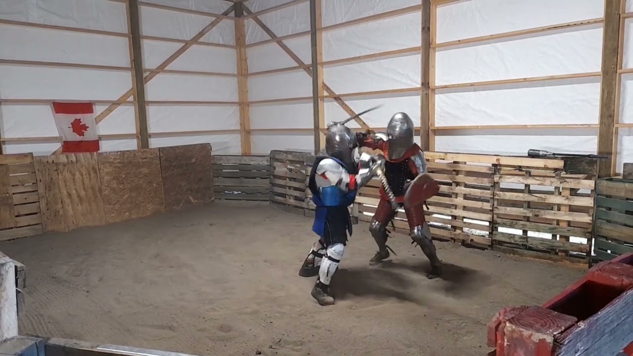 Some fighting from Tuesday night visit from our friend from Darkhart Buhurt in London Ontario. 
