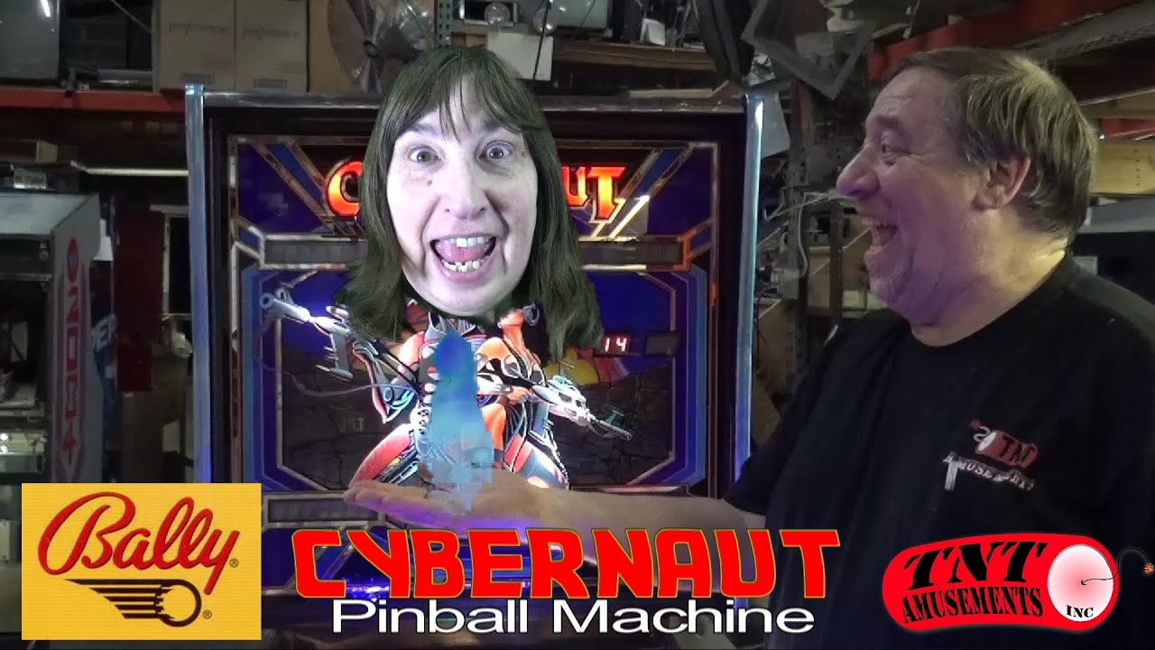 #965 Bally CYBERNAUT Pinball Machine - Only 900 Made! TNT Amusements