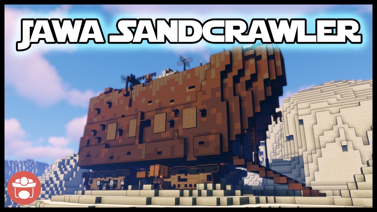 MINECRAFT Showcase -- Jawa Sandcrawler