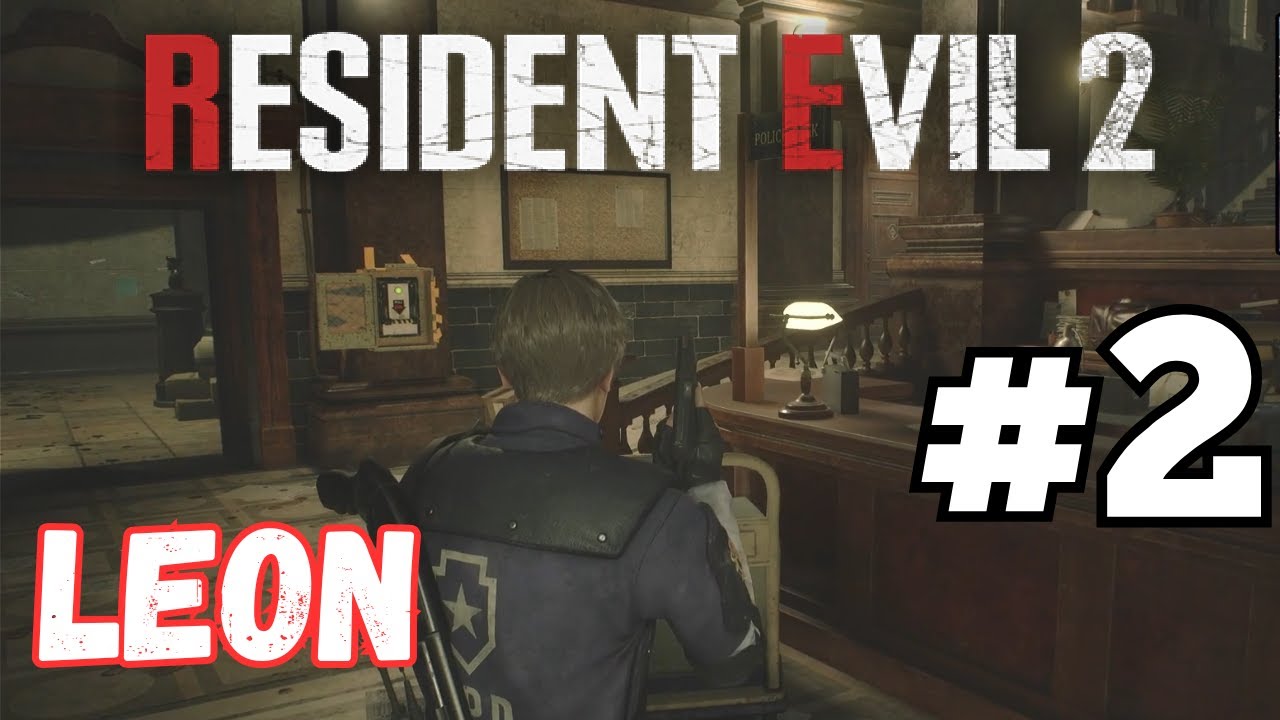 Resident Evil 2 com Leon #2 (Sofrimento e Willian Birkin)