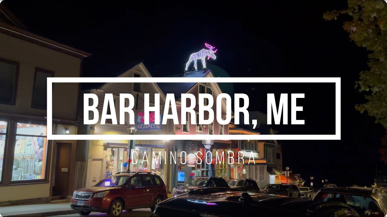 Bar Harbor, Maine Walking Tour [4K]