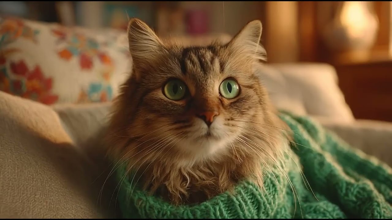 Playlist(cat purring) - Adorable Cat Relaxing 😻