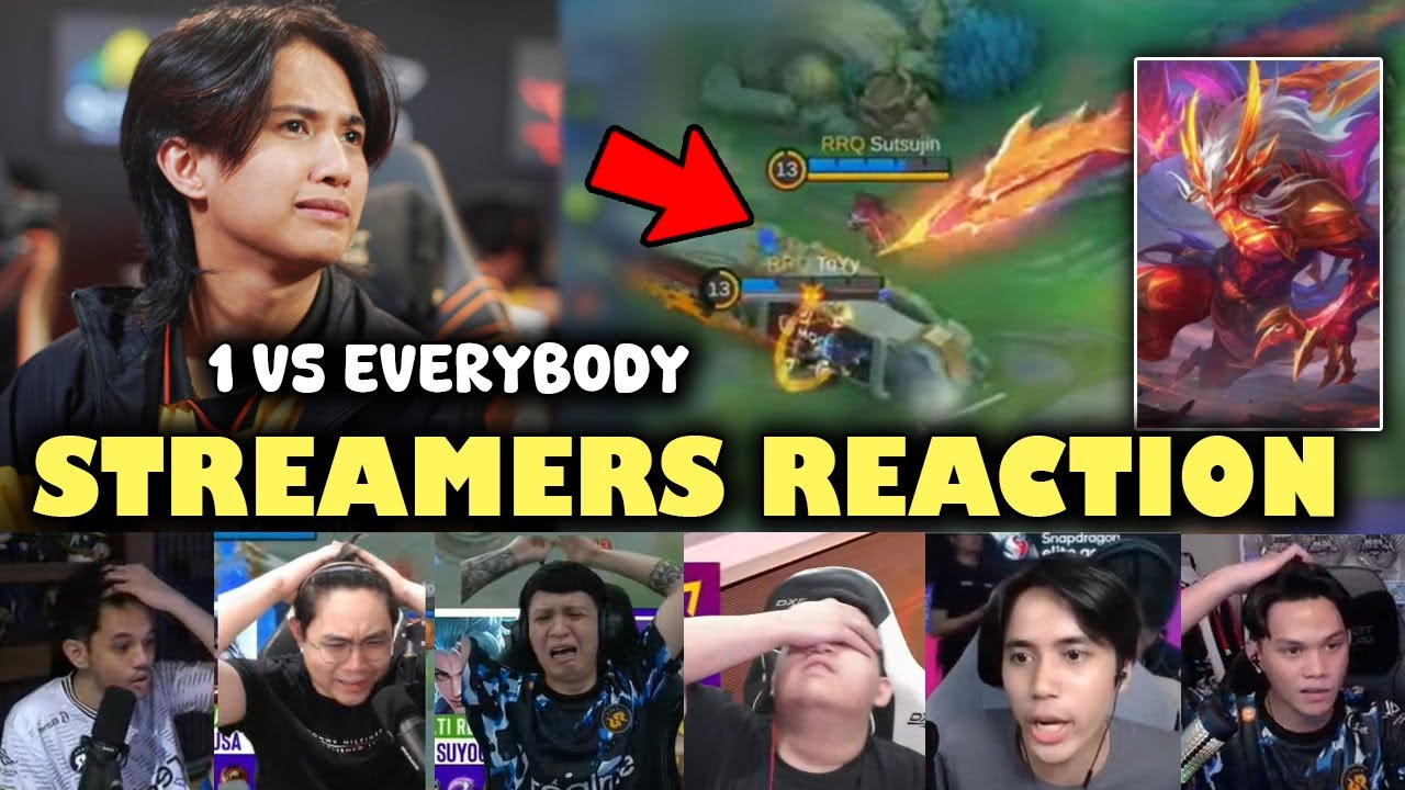 INDO STREAMERS CAN'T BELIEVE HOW GODLY KELRA IS 🤯 STREAMERS REACTION TO ONIC PH VS RRQ