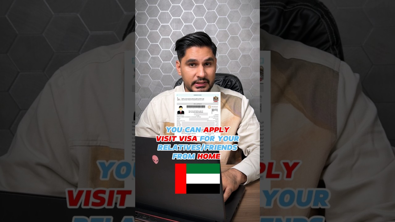 Apply UAE 🇦🇪 Visit Visa For Your Family/Friends From Home 🏠 #visaapplication #uaevisa #visa #uae
