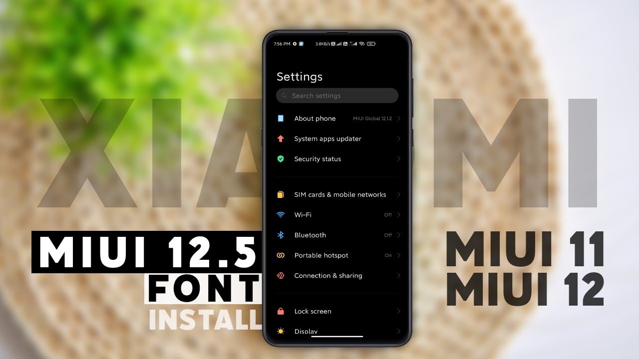 Install MIUI 12.5 Font ⚡ In MIUI 11 OR MIUI 12 Without Root 🔥