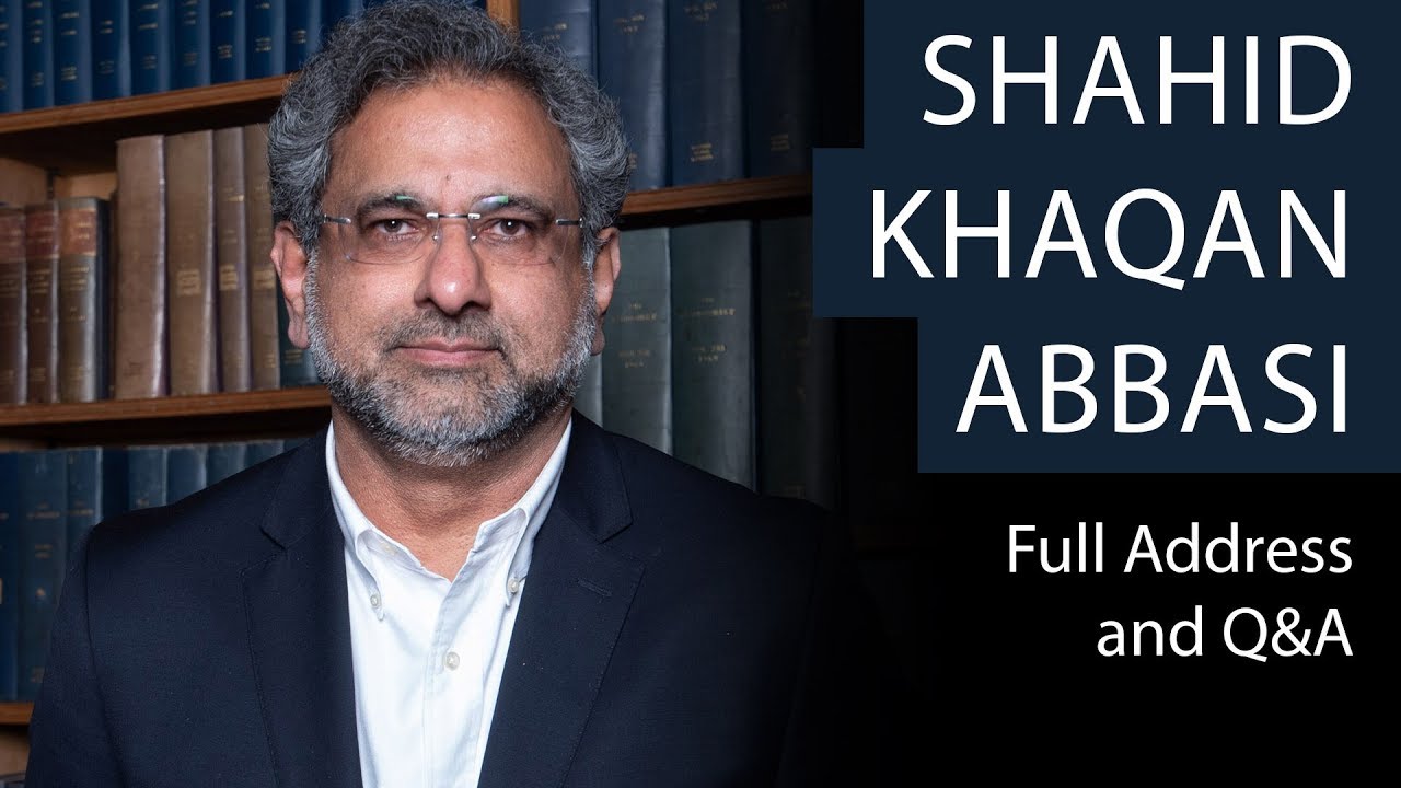 Shahid Khaqan Abbasi | Full Address and Q&A | Oxford Union