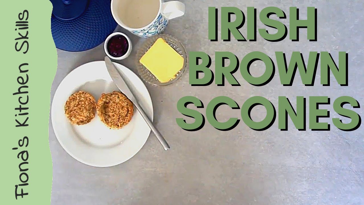 How to make IRISH BROWN SCONES | Fiona's Food for Life