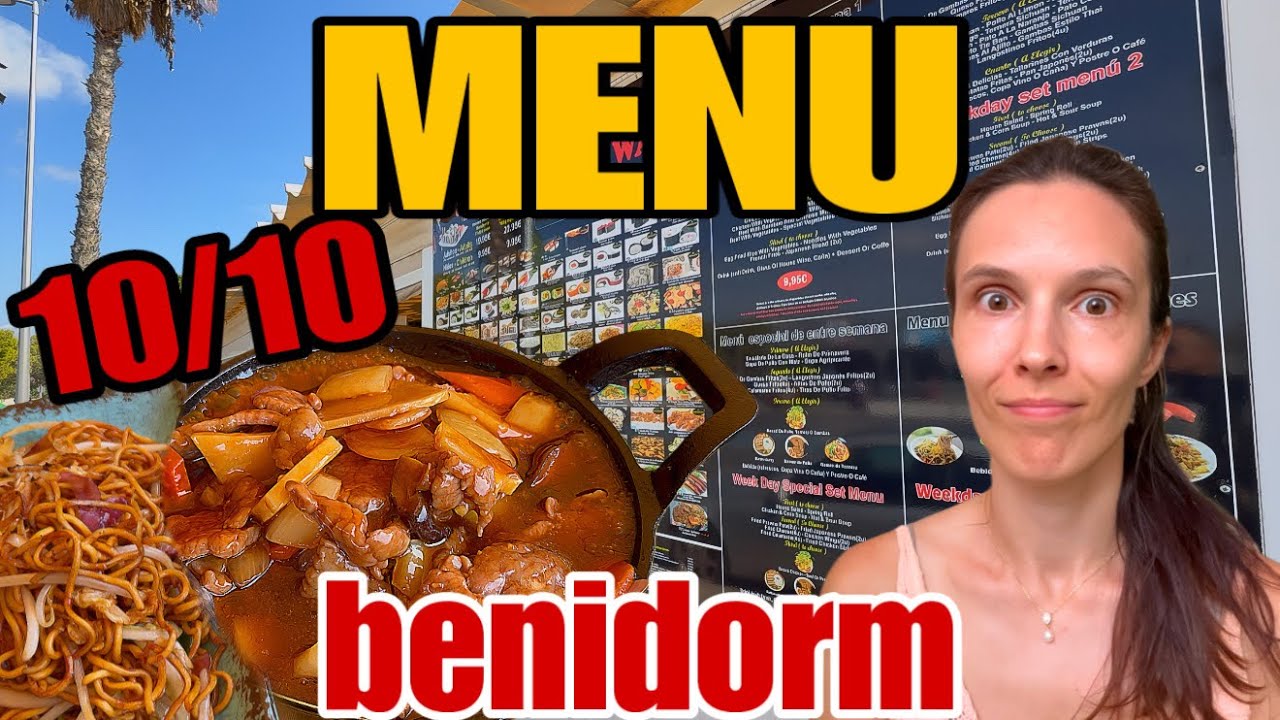 Мы нашли ЛУЧШЕЕ азиатское МЕНЮ в Бенидорме! 😯🦐