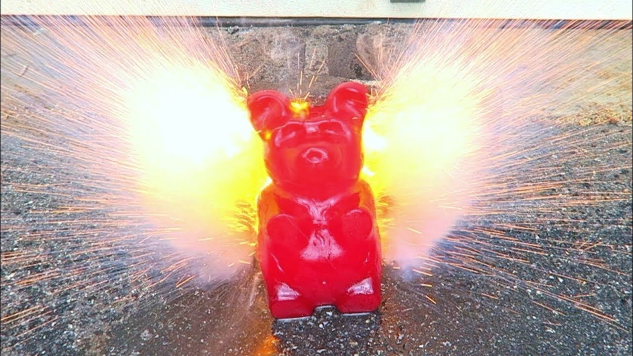 Don't put Sodium Metal in 5lb Gummy Bear