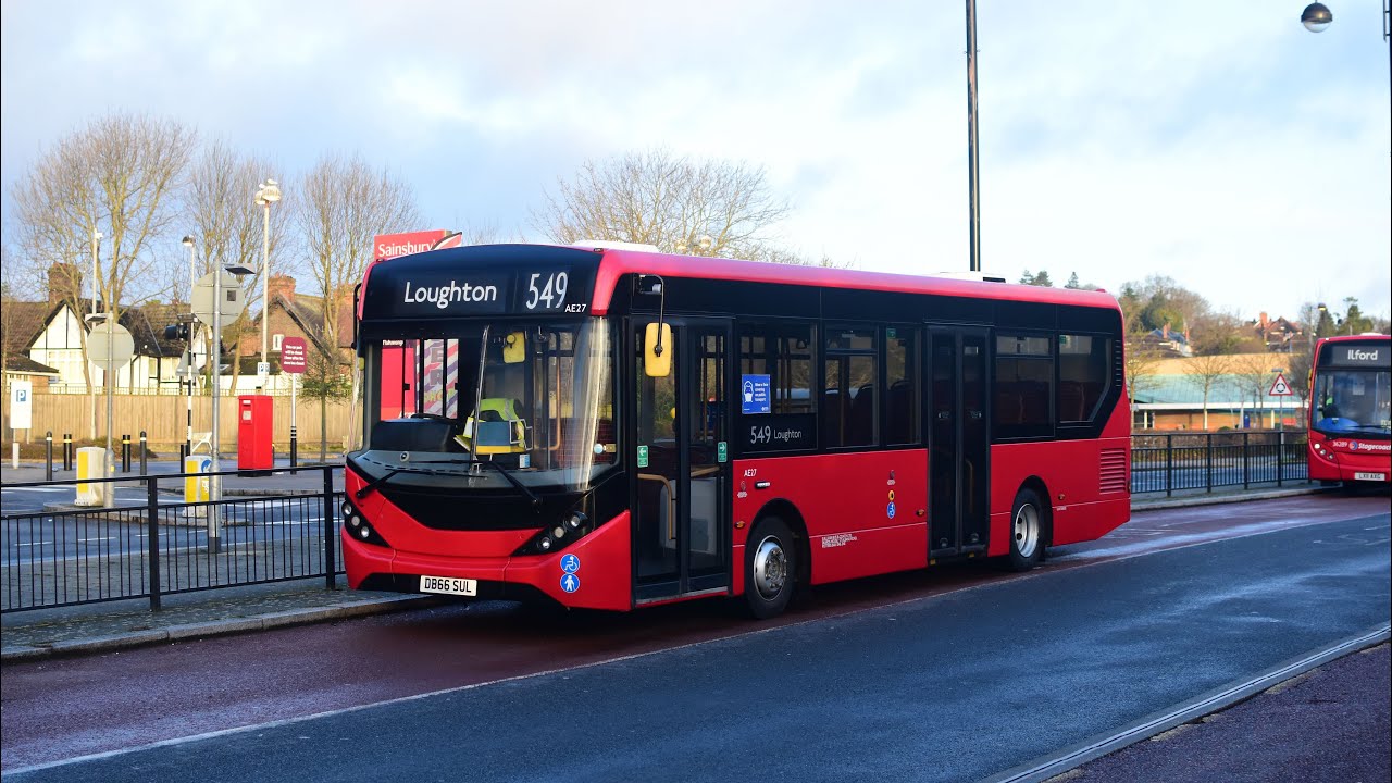 *New Operator* Journey on Route 549 | AE27 (DB66SUL) | Sullivans Buses