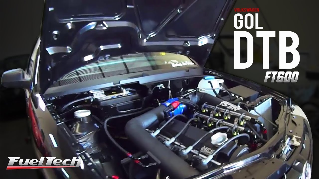 VW Gol DTA Light Turbo com inje&ccedil;&atilde;o FuelTech FT600!