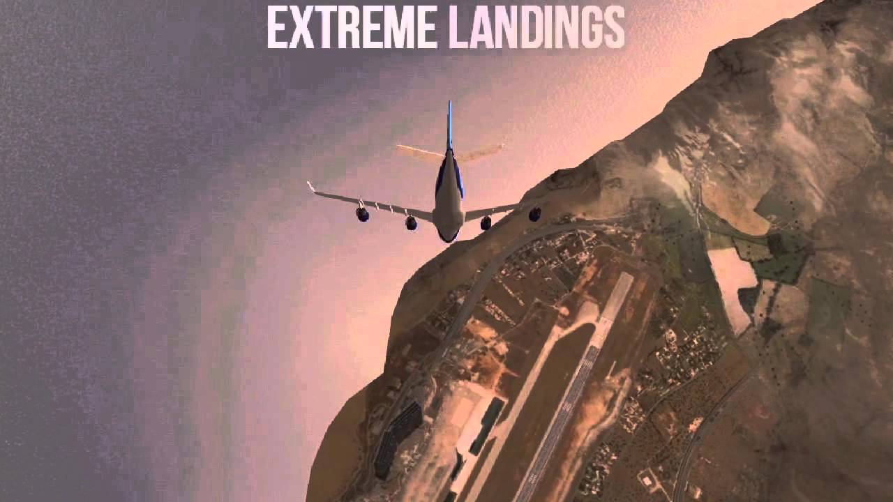 Extreme landings. Fast landing level 2.