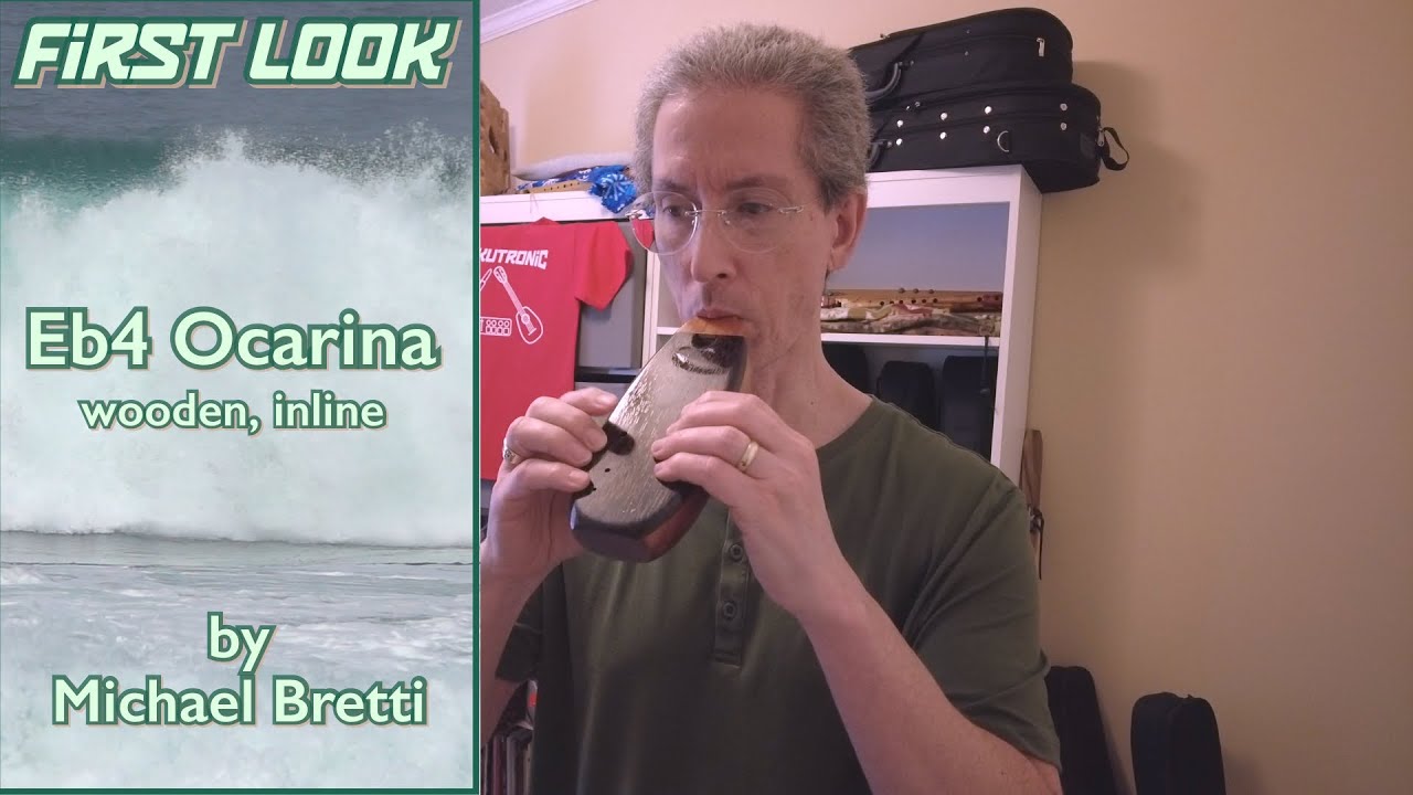 First Look: Eb4 Wooden Ocarina #040 by Michael Bretti